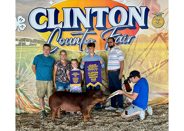 2024 Grand Champion Overall Breeding Gilt