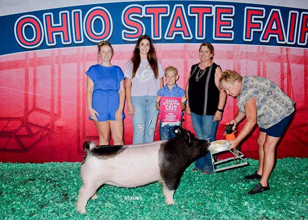 2024 4th Overall Lightweight Cross Breeding Gilt