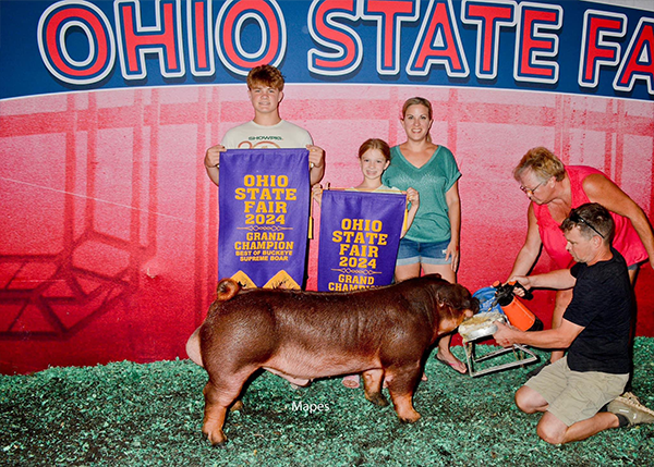 2024 Grand Champion Duroc Boar