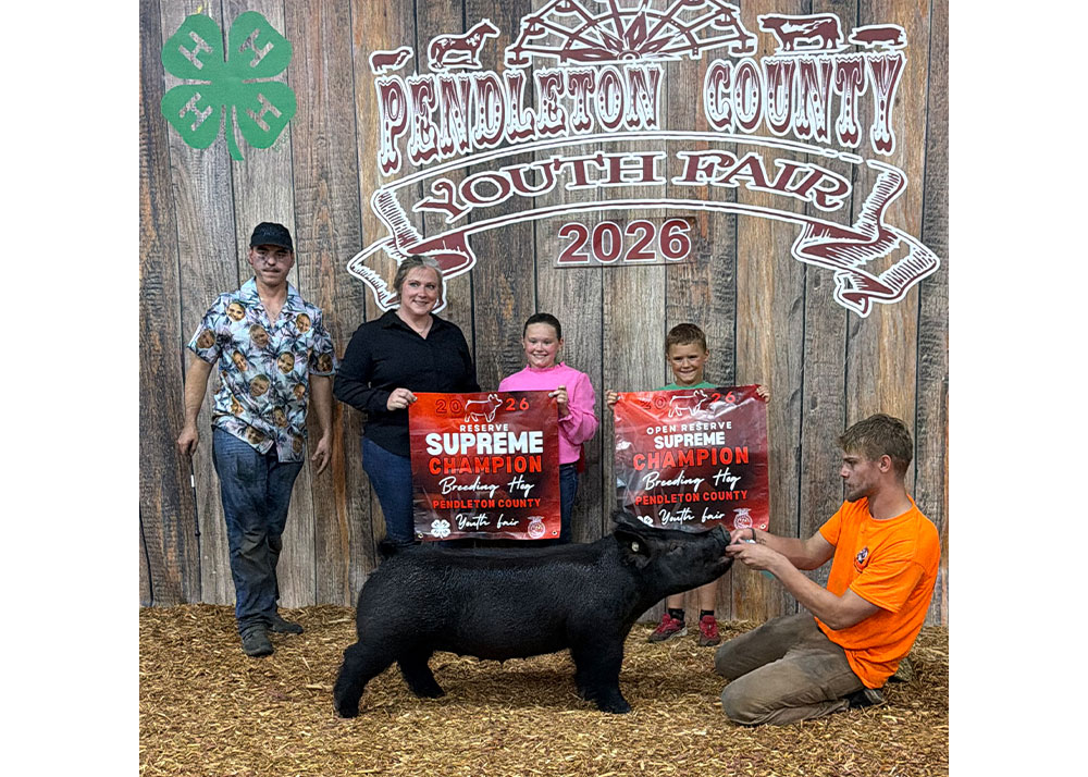 2026 Pendleton County Youth Fair Reserve Supreme CH Breeding Hog
