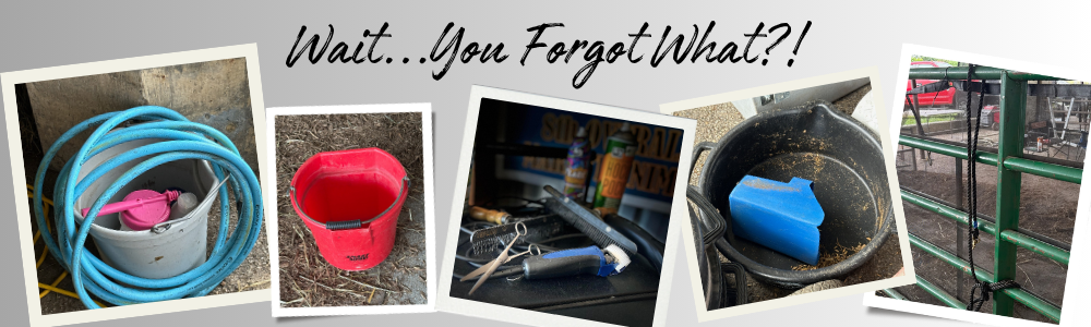 Wait… You Forgot What?! Overlooked Must-Haves at Livestock Shows